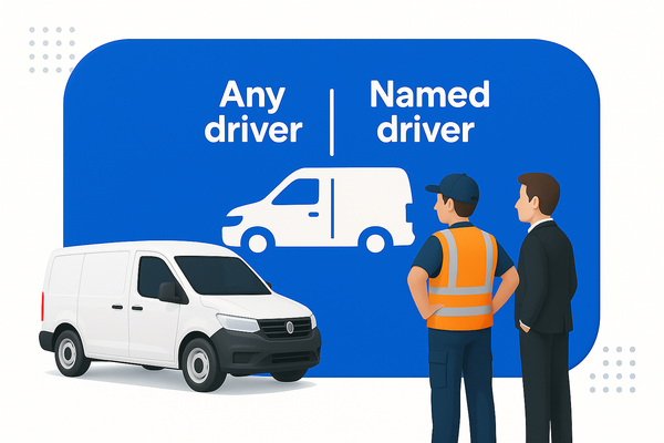 Any driver vs named driver van insurance: what small firms should know before they choose